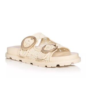 NEW Stuart Weitzman Women's Benni Sport Slide Sandals SZ9